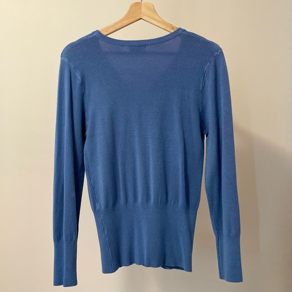 Ava Cardigan in Blue - Picture 4 of 6